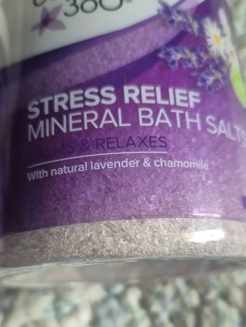 Mineral Bath Salts With Lavender & Chamomile, New Unopened 2 Pack